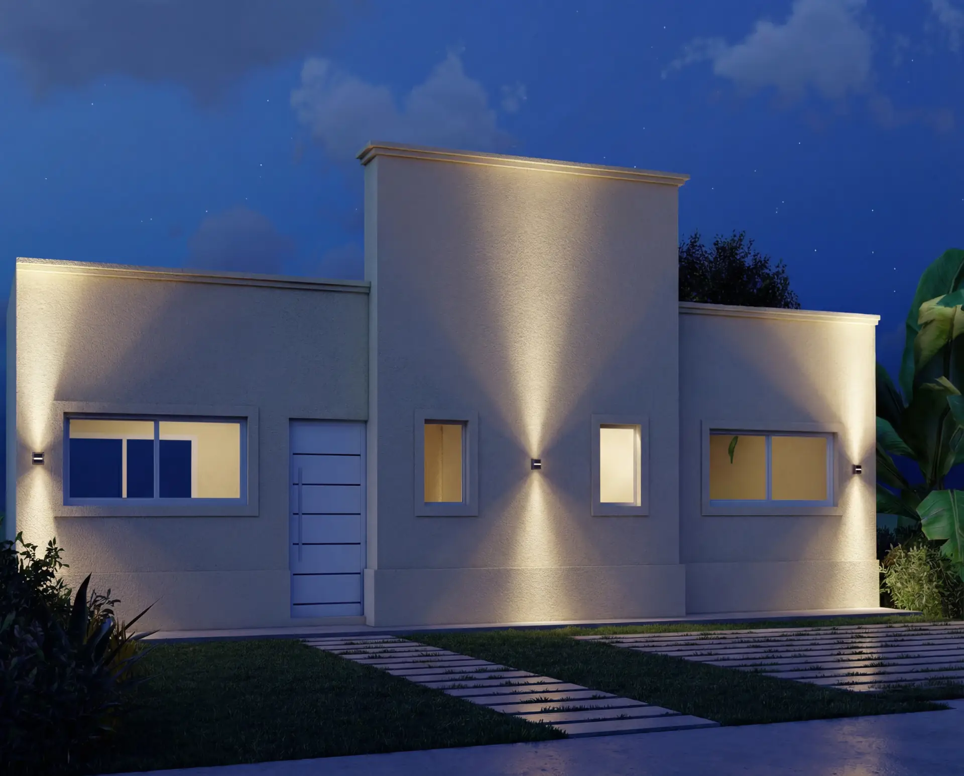 Vista Exterior Noche